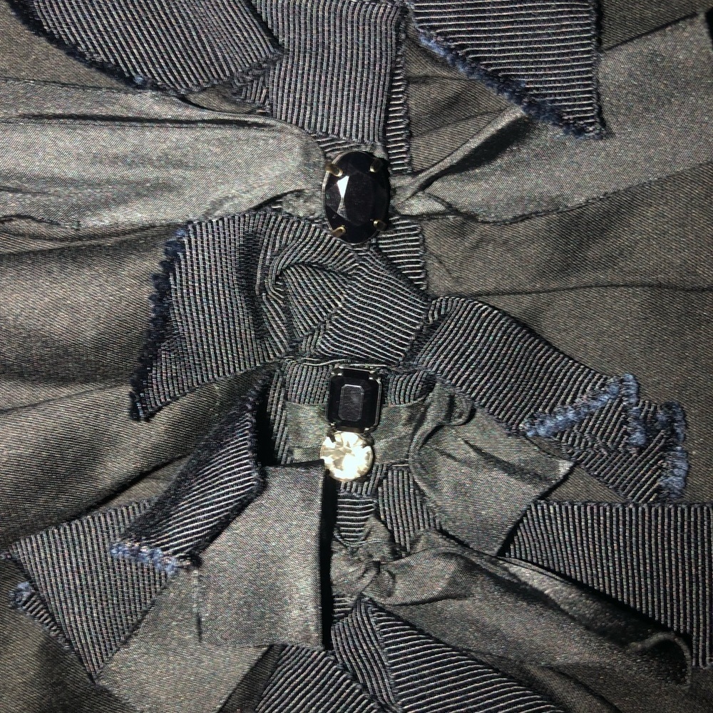 J. Crew sleeveless black mini dress with pockets size 10 - Picture 4 of 7